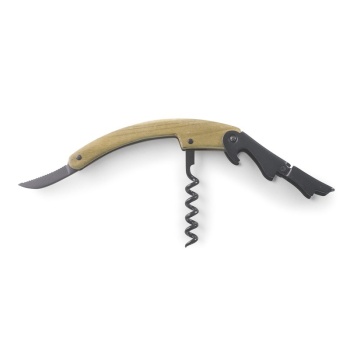 Нарзанник двухступенчатый MADERA с деревянной ручкой