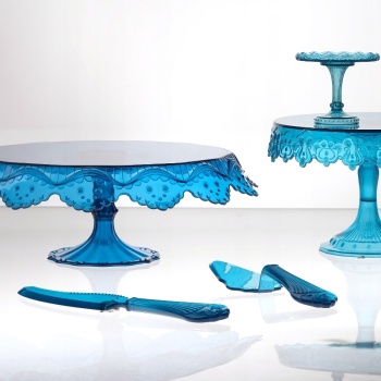 Лопатка для торта 290мм Sweetable бирюзовая