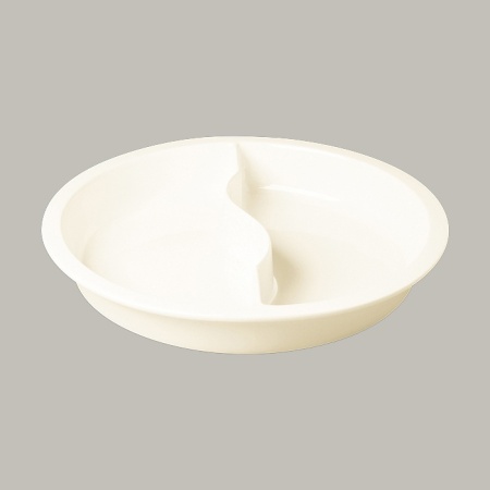 Гастроемкость круглая 4л Ø39см BUFFET 2-х секционная