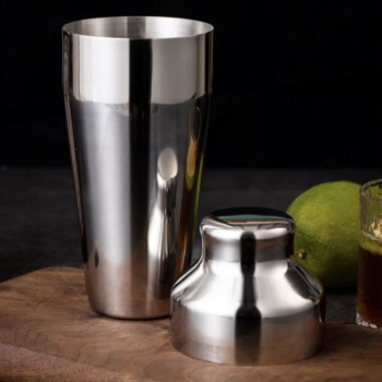 Шейкер барный 500мл Calabrese Profi-Chef нержавеющая сталь