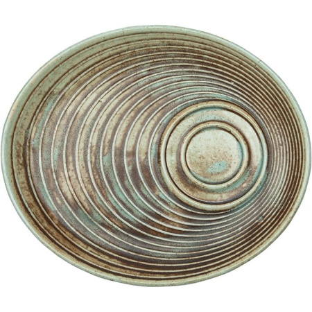 Блюдце овальное 20x17см CORAL