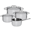 Набор посуды Mirage – 4 предмета – 3 кастрюли и сотейник