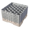 Кассета Camrack на 30 ячеек для мойки и хранения бокалов Ø7.94x25.7см Cambro бежевый, 2шт