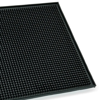 Коврик барный 45x30x1см черный