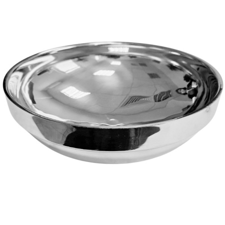 Блюдо металлическое Ø26см с двойными стенками Profi-Chef