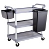 Ящик для мусора 255x350x(h)835мм MAKMED черный