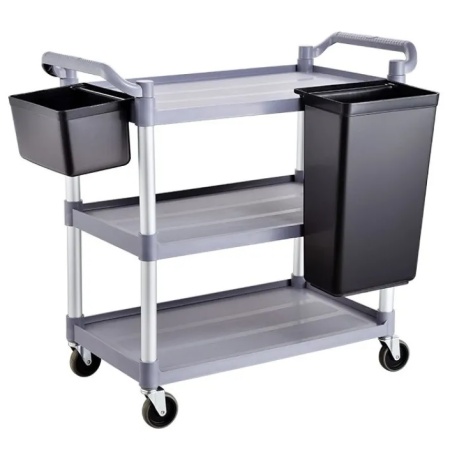Ящик для мусора 255x350x(h)835мм MAKMED черный