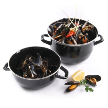 Кастрюля для мидий 2.3л Ø19cм Hendi