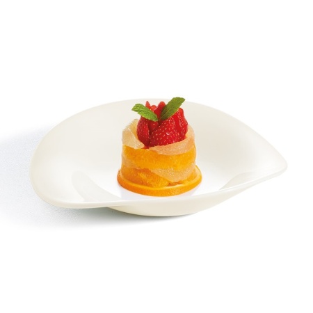 Тарелка овальная 17x15см Tendency