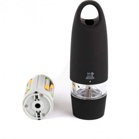 Электрическая мельница для соли ZEST Black 18см