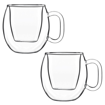 Набор кружек для кофе 75мл BRASILE Thermic Glass, 2шт