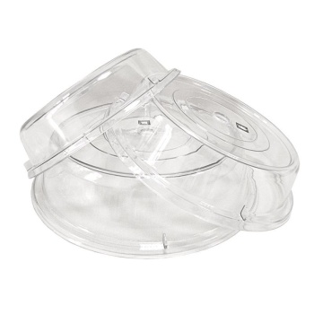 Крышка овальная для горячих и холодных блюд 31.3x23.8см поликарбонат