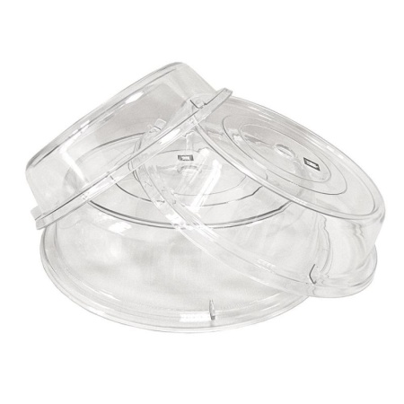 Крышка овальная для горячих и холодных блюд 31.3x23.8см поликарбонат