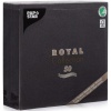 Салфетка 40x40см ROYAL Collection черная, 50шт