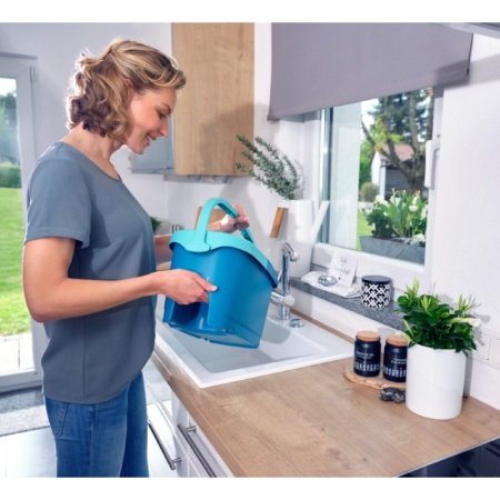 Комплект для мытья пола Clean Twist Disc Mop Ergo mobile: щетка-моп, ведро 6л с отжимом