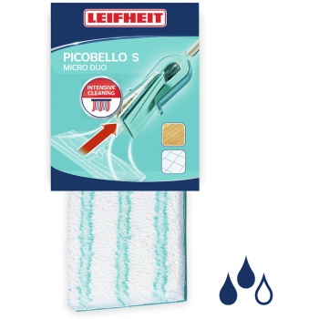 Сменная насадка для швабры Picobello S 27см micro duo тряпка для всех типов полов