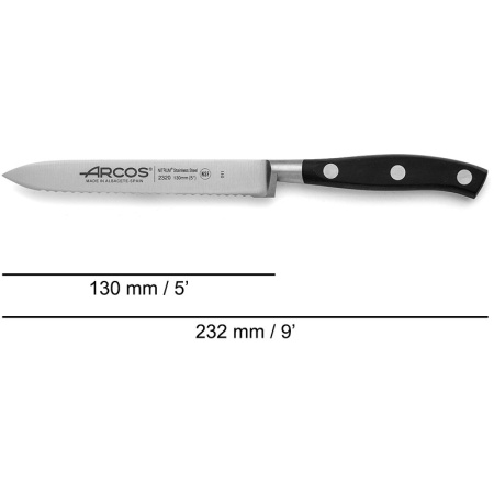 Нож для томатов 13см RIVIERA