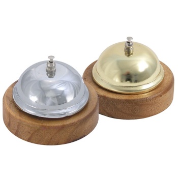 Звонок настольный Ø9x6.5см Brass - 1048/002 Contacto