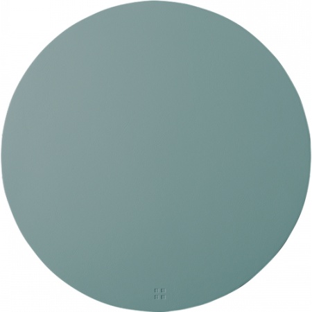 Плейсмат круглый ø38см PVC голубой