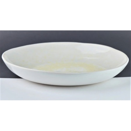 Тарелка объемная - Seashore - 24.5см - Sea Sand морской песок (желтый кристал)