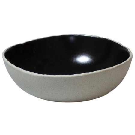 Салатник Ø17см 750мл NATURA черный - Q Authentic