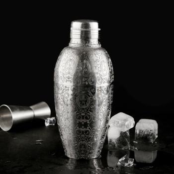 Шейкер 500мл "Floral Palacio" Profi-Chef нержавеющая сталь