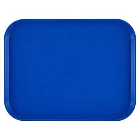 Поднос текстурная поверхность 41x30см Cambro темно-синий