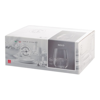 Набор стаканов для воды 360мл NEXO, 6шт