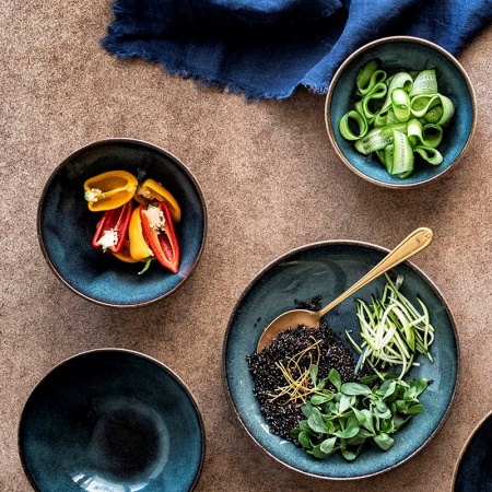 Салатник Ø14см 450мл Sphere Ocean Hygge