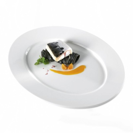 Тарелка овальная 34x25.5см FINE DINE