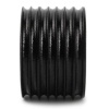 Набор колец для салфеток Ø4x(h)3см CENTRO ribbed black, 4шт