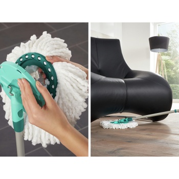 Сменная насадка для швабры Clean Twist Disc Mop Microfibre