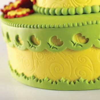 Штамп для мастики с 8 насадками Ø2см Pavoni