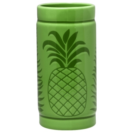 Стакан тики кружка 415мл Ø7x(h)14.5см Aztek Tiki Green