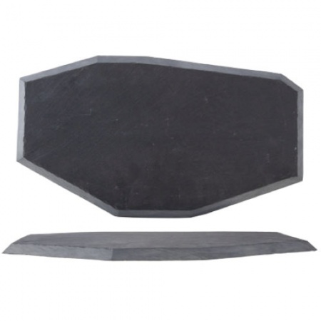 Доска сервировочная 34х20х(h)1.5см сланец