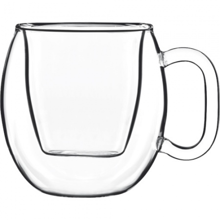 Набор кружек для кофе 75мл BRASILE Thermic Glass, 2шт