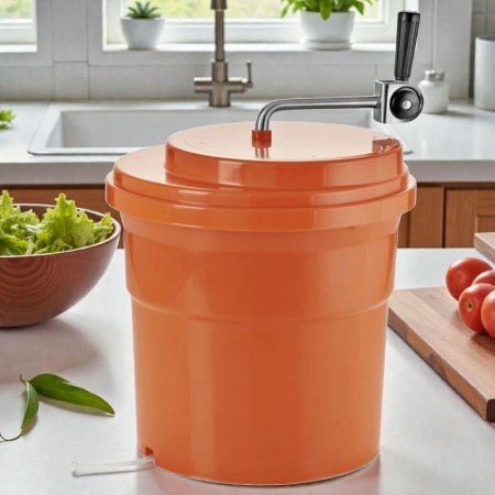 Центрифуга-сушилка для салата 27л Ø44x56см WAS