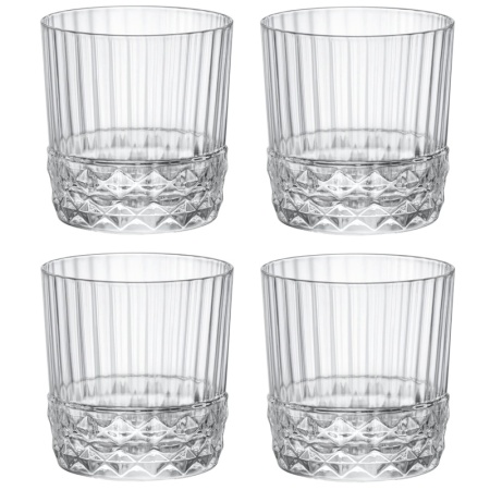 Набор стаканов 370мл AMERICA'20s, 4шт