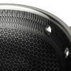 Сковорода Ø26/19.5см Honeycombs нерж. 3-х слойная – P.L. Proff Cuisine