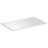 Поднос для еды GN 1/4 26.5x16.2x(h)1.5см ZERO white