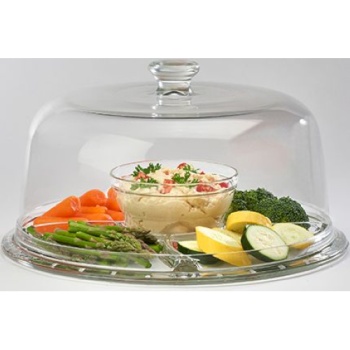 Менажница Ø31см 4-в-1 с крышкой (подставка для торта) Palladio