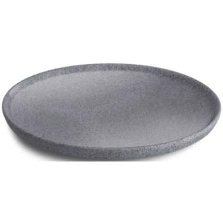 Тарелка Ø23см GRANIT Glazed серый
