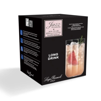 Набор стаканов 450мл JAZZ Long Drink, 4шт