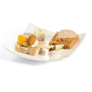 Тарелка квадратная 9.5x9.5см Appetizer