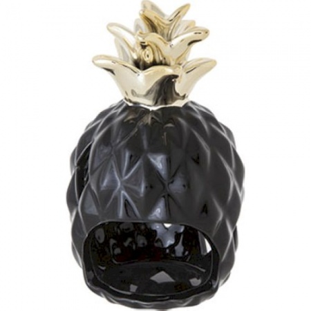 Подсвечник 8х8х(h)14см PINEAPPLE BLACK