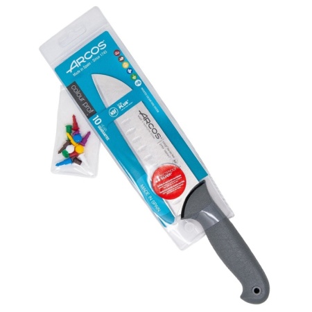 Нож сантоку 18см COLOUR PROF