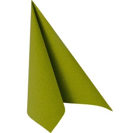 Салфетка 40x40см ROYAL Collection оливковая, 20шт