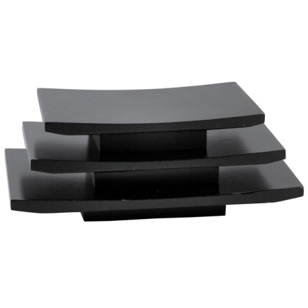 Блюдо для суши 27x18x3.5см черное