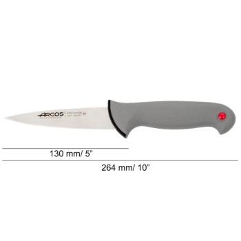 Нож мясницкий кухонный 13см COLOUR PROF