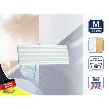 Сменная насадка для швабры Picobello M 33см micro duo для всех типов полов